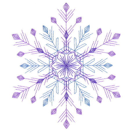 Simply Delightful Snowflake