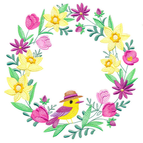 Spring Birdie in Botanicals