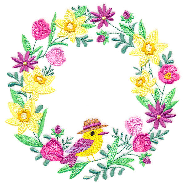 Spring Birdie in Botanicals