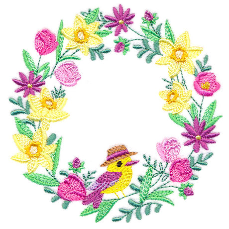 Spring Birdie in Botanicals