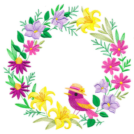 Summer Birdie in Botanicals