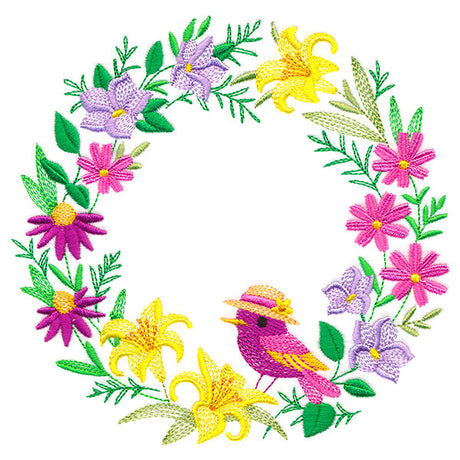 Summer Birdie in Botanicals