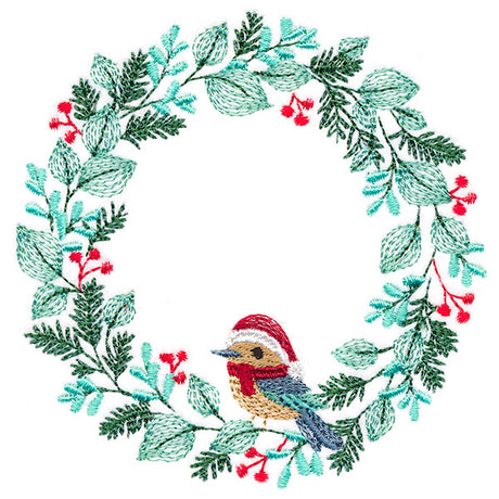 Winter Birdie in Botanicals