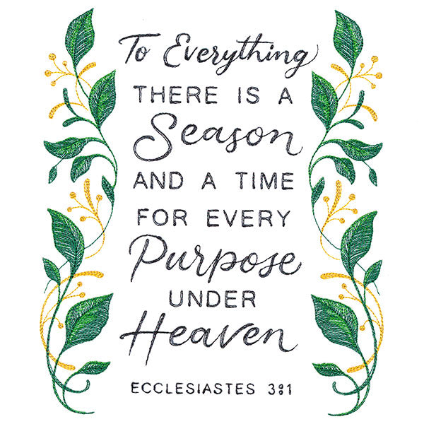 Ecclesiastes 3:1