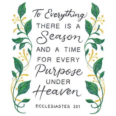 Ecclesiastes 3:1
