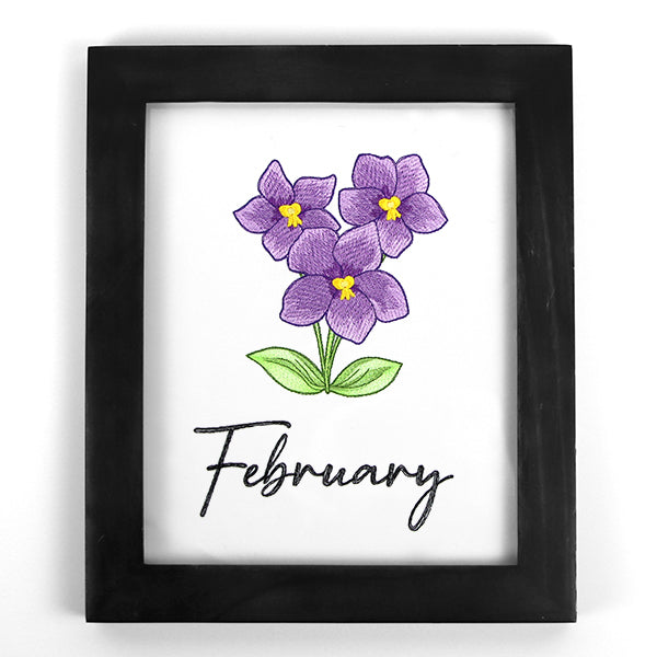 Flowers of the Year - February