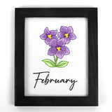 Flowers of the Year - February