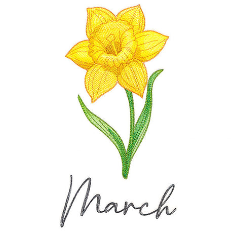 Flowers of the Year - March