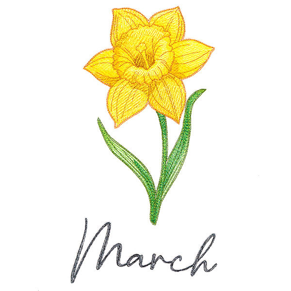 Flowers of the Year - March