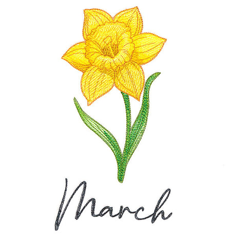 Flowers of the Year - March