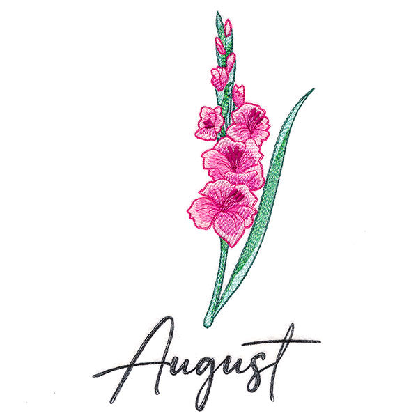 Flowers of the Year - August