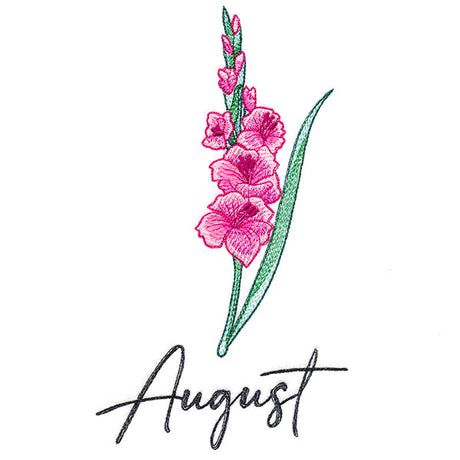 Flowers of the Year - August