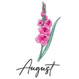 Flowers of the Year - August