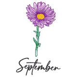 Flowers of the Year - September