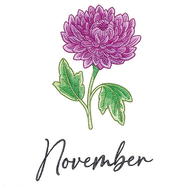 Flowers of the Year - November