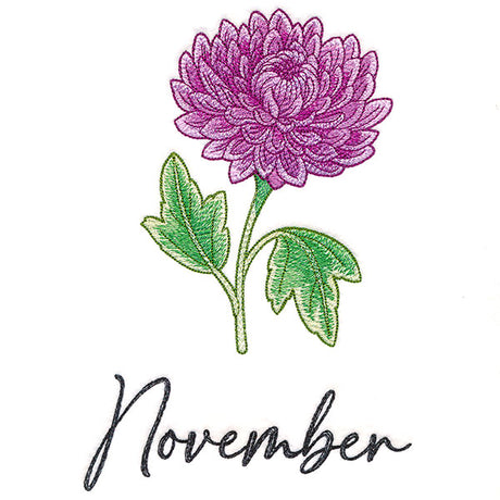 Flowers of the Year - November