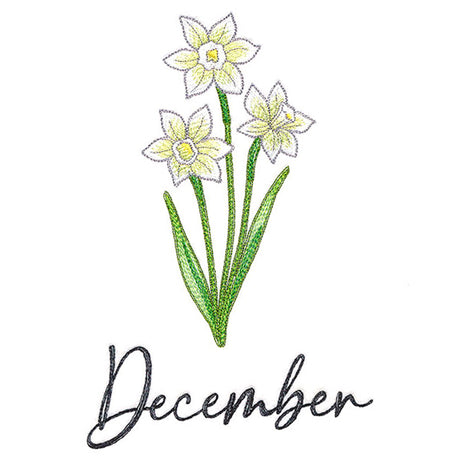 Flowers of the Year - December
