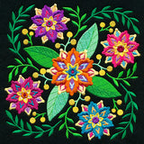 Vibrant Blooms Square