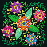 Vibrant Blooms Square