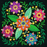 Vibrant Blooms Square