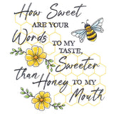 How Sweet Are Your Words