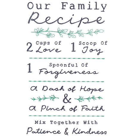Our Family Recipe