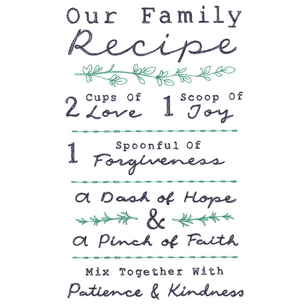Our Family Recipe