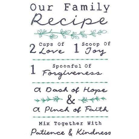 Our Family Recipe