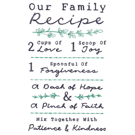 Our Family Recipe