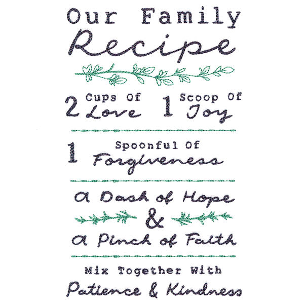 Our Family Recipe