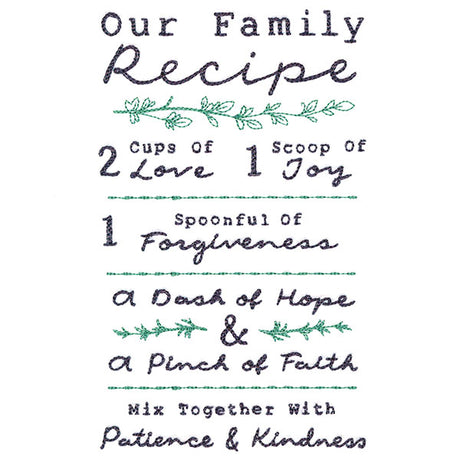 Our Family Recipe