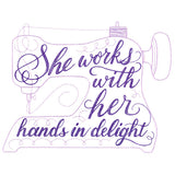 She Works With Her Hands