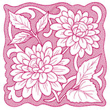 Beauty in a Stitch - Dahlia (Trapunto)