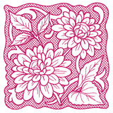 Beauty in a Stitch - Dahlia (Trapunto)