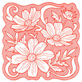 Beauty in a Stitch - Cosmos (Trapunto)