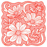 Beauty in a Stitch - Cosmos (Trapunto)