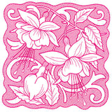 Beauty in a Stitch - Fuschia (Trapunto)