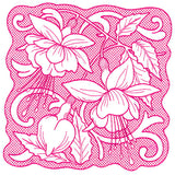 Beauty in a Stitch - Fuschia (Trapunto)