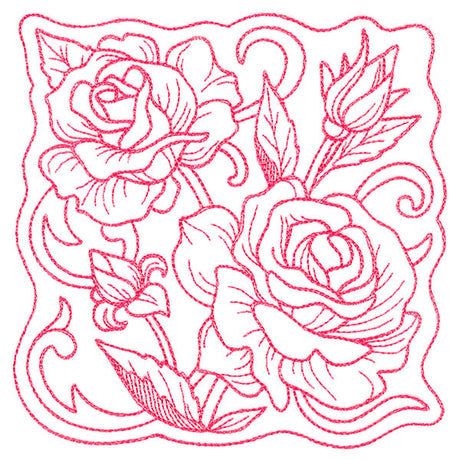 Beauty in a Stitch - Tea Rose