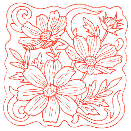 Beauty in a Stitch - Cosmos