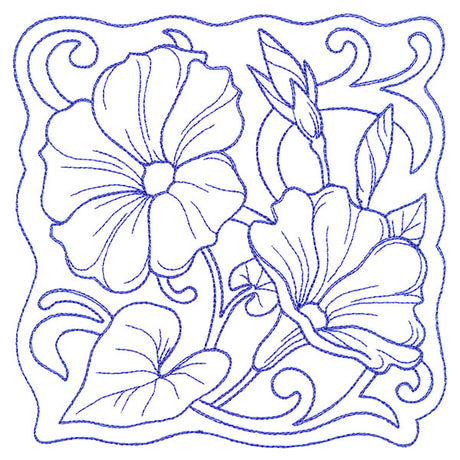 Beauty in a Stitch - Morning Glory