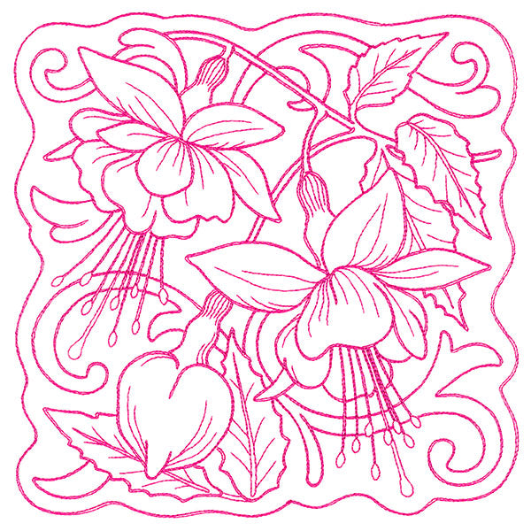 Beauty in a Stitch - Fuschia