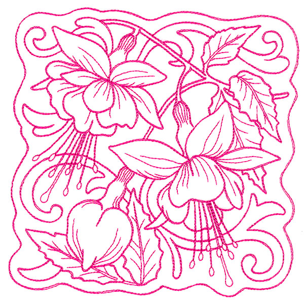 Beauty in a Stitch - Fuschia