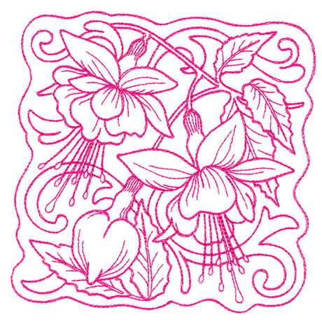 Beauty in a Stitch - Fuschia