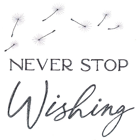 Never Stop Wishing