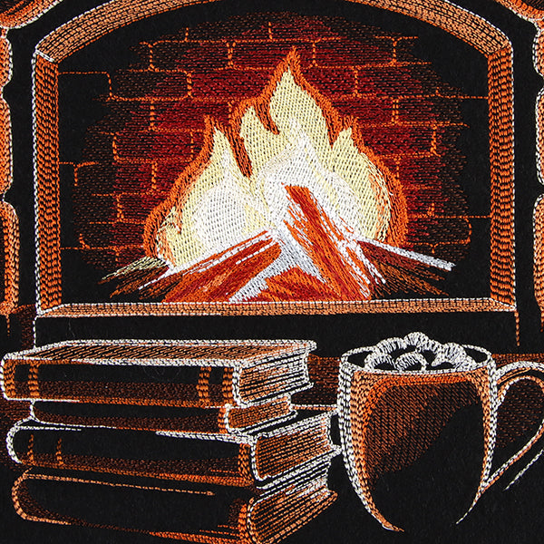 Relaxing Fireplace Scene