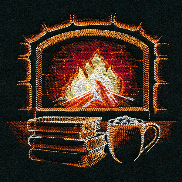 Relaxing Fireplace Scene