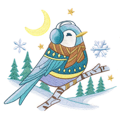 Bundled Up Bird