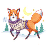 Bundled Up Fox