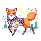 Bundled Up Fox